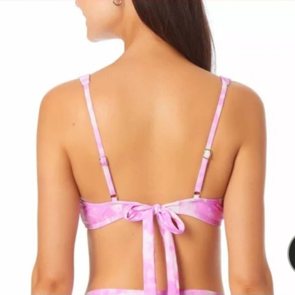 #58 - NWT California Waves Jrs' V-Wire Bralette Bikini Top, Jr's XL- Like Large - Picture 4 of 10